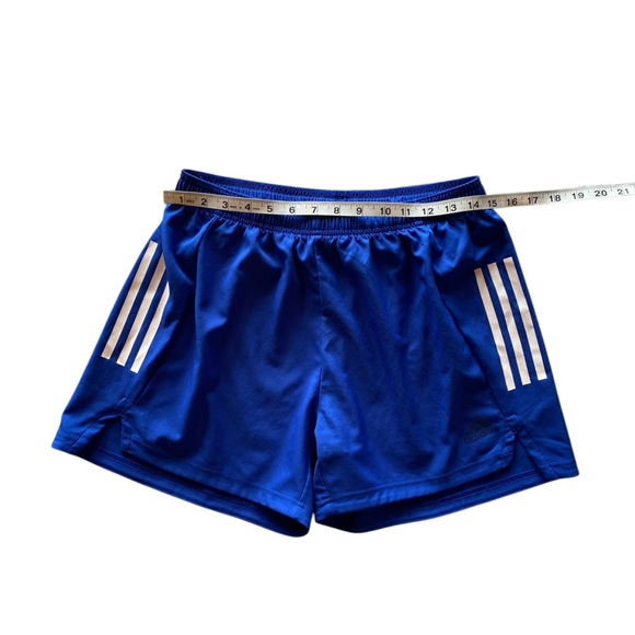 Adidas Prime Blue White Striped Workout Wear  Size L Great Condition! - Picture 4 of 9